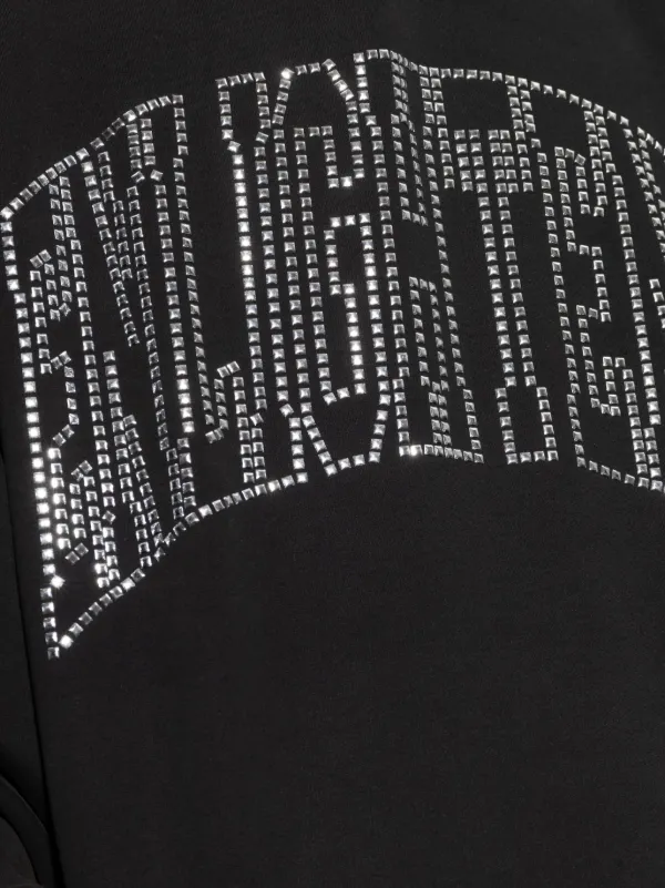 【関税込み】MISBHV ブラック 'Enlighted' クロップド フーディ MISBHV Enlighted クロップド パーカー | ブラック | FARFETCH JP