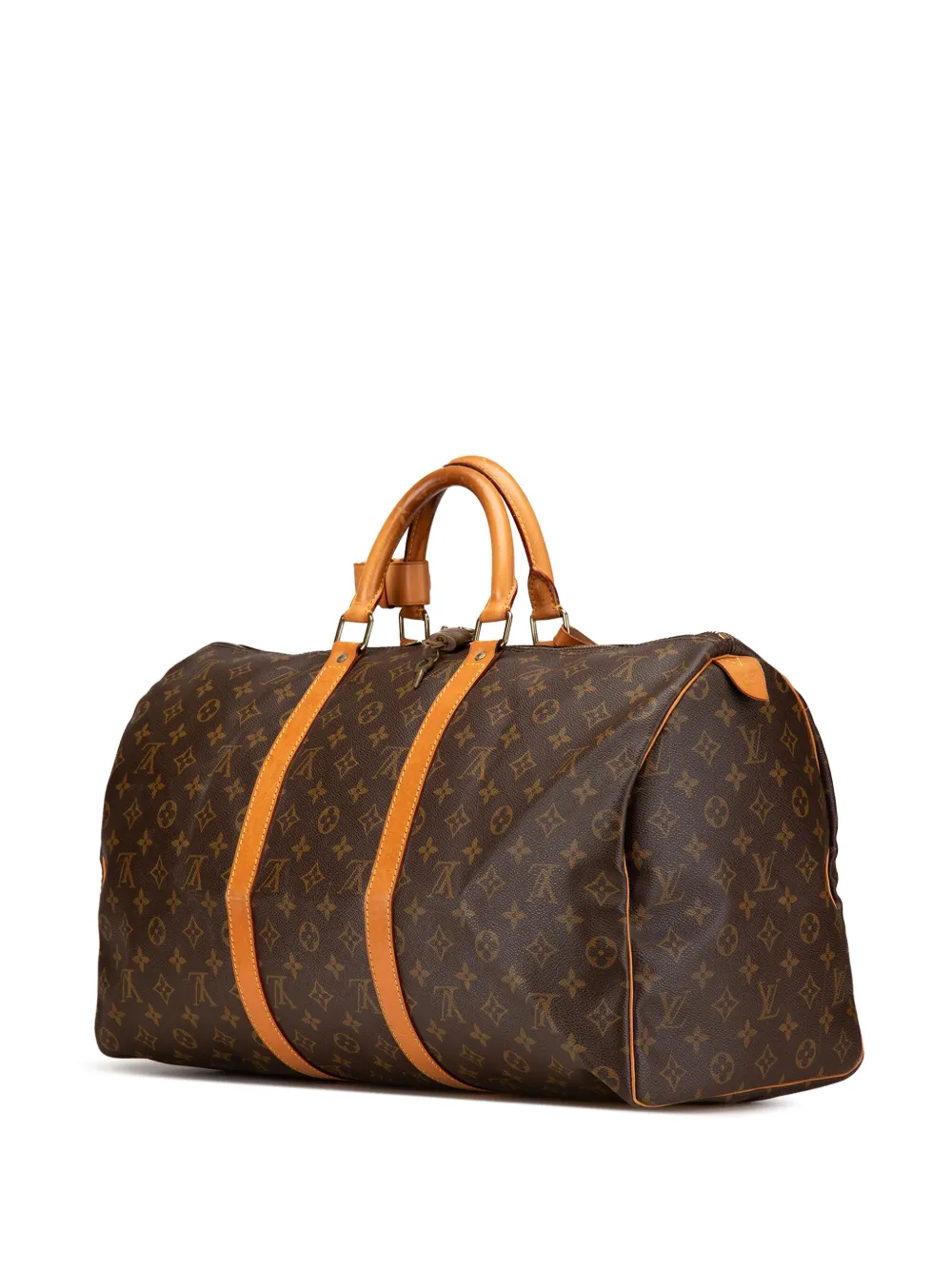 Louis Vuitton Pre-Owned 2004 Monogram Keepall 50 reistas - Bruin