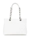 CHANEL Pre-Owned 2010-2011 Caviar Grand Shopping tote bag - White
