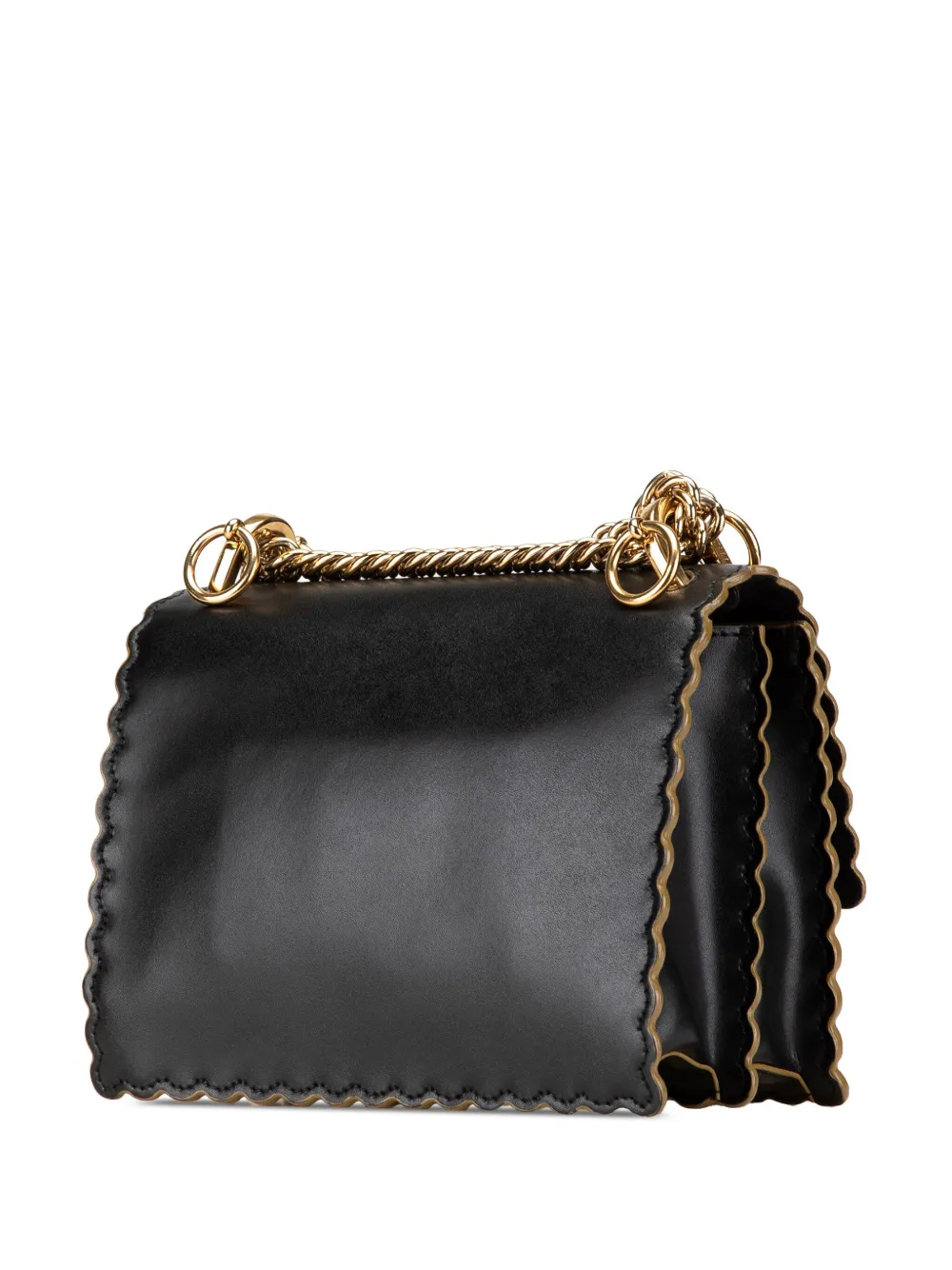 Fendi Pre-Owned 2010-2024 kleine leren Kan I crossbodytas - Zwart