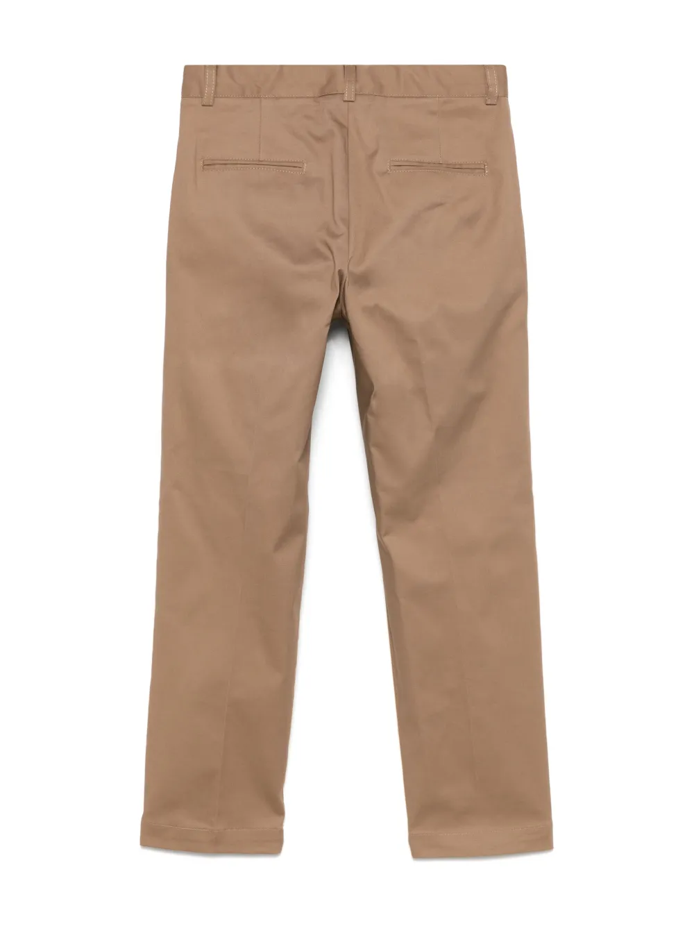Paolo Pecora Kids pantalon fuselé à taille ceinturée | Pantalons décontractés | Image 2