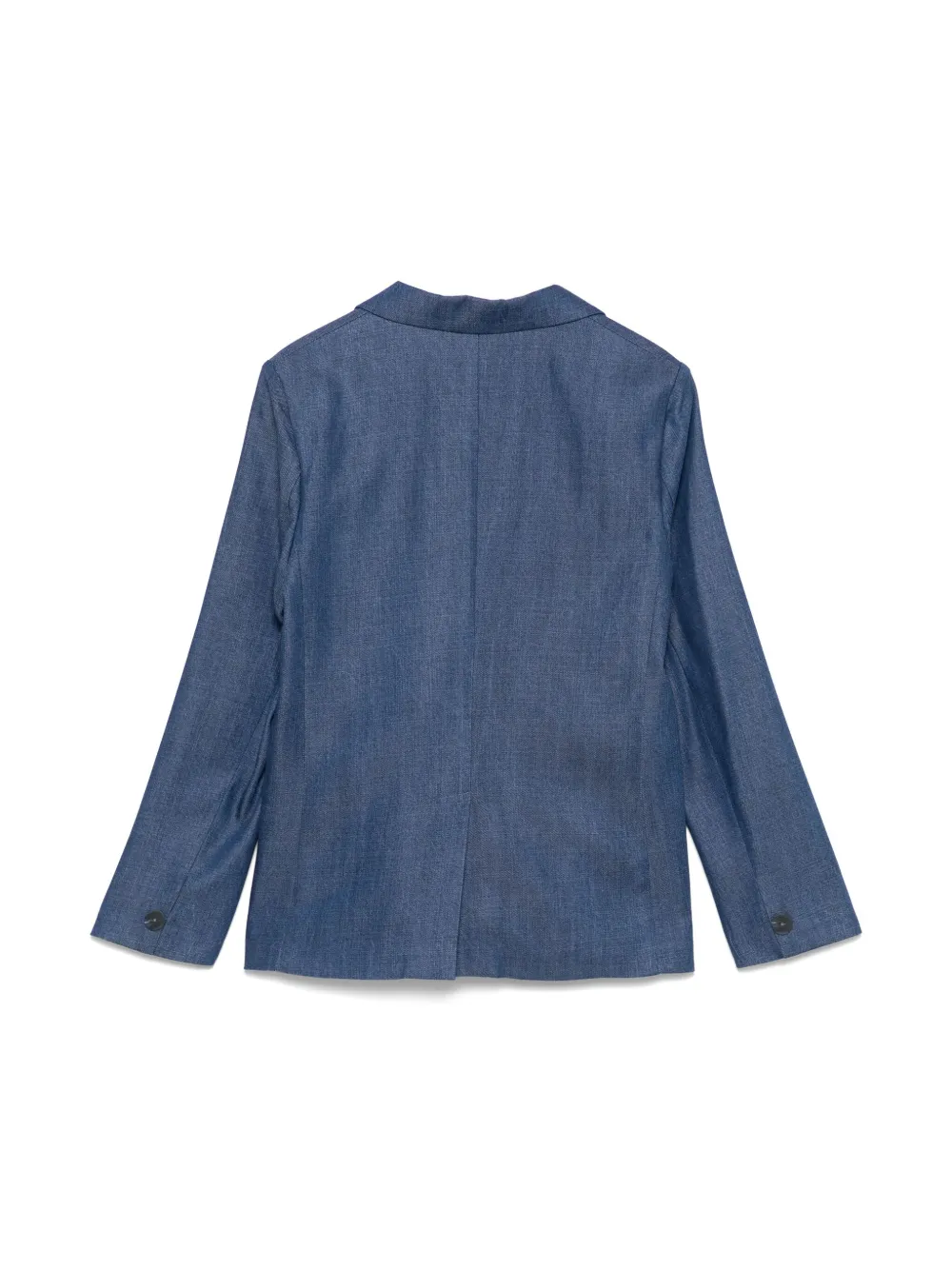 Paolo Pecora Kids double-breasted blazer - Blauw