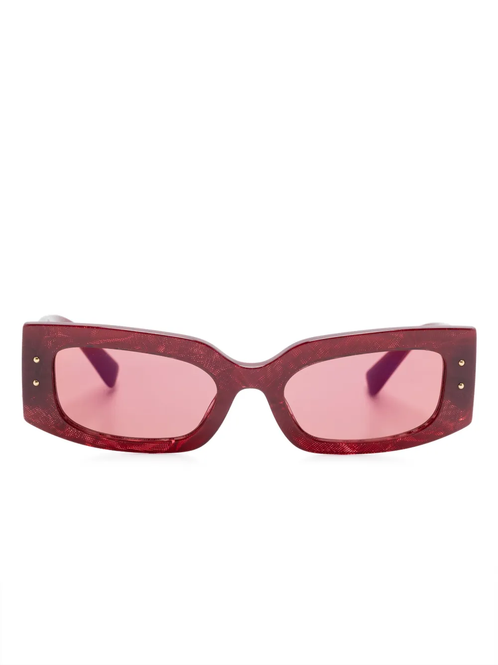 logo-plaque sunglasses