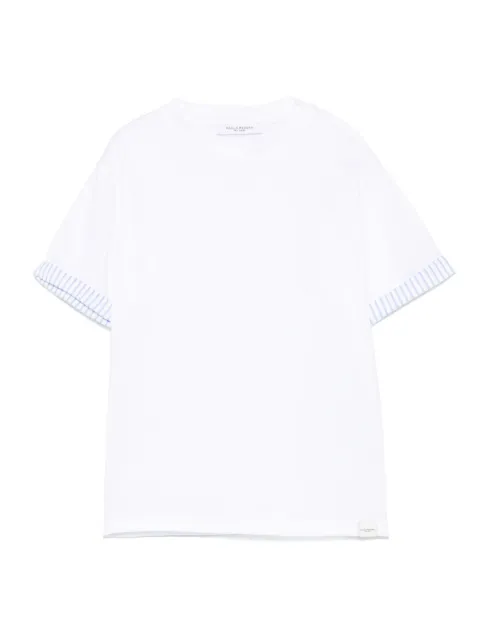 Paolo Pecora Kids contrasting-trim T-shirt
