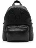 Gucci medium Jumbo GG backpack - Black