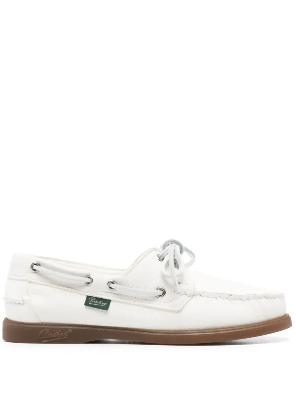 Paraboot レザーローファー | ホワイト | FARFETCH JP