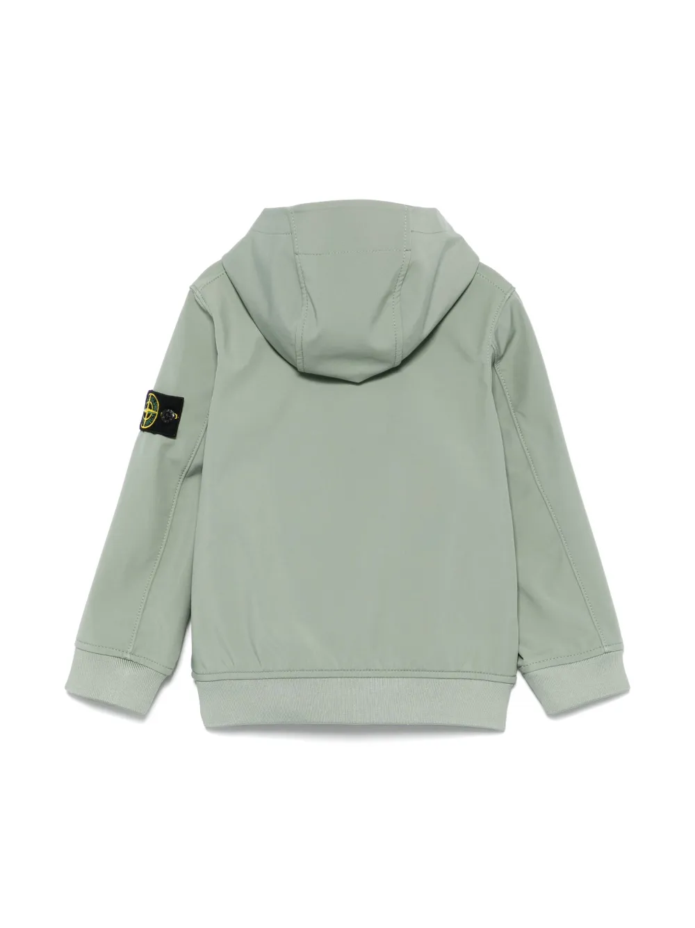 Stone Island Junior Jack met Compass-logopatch - Groen