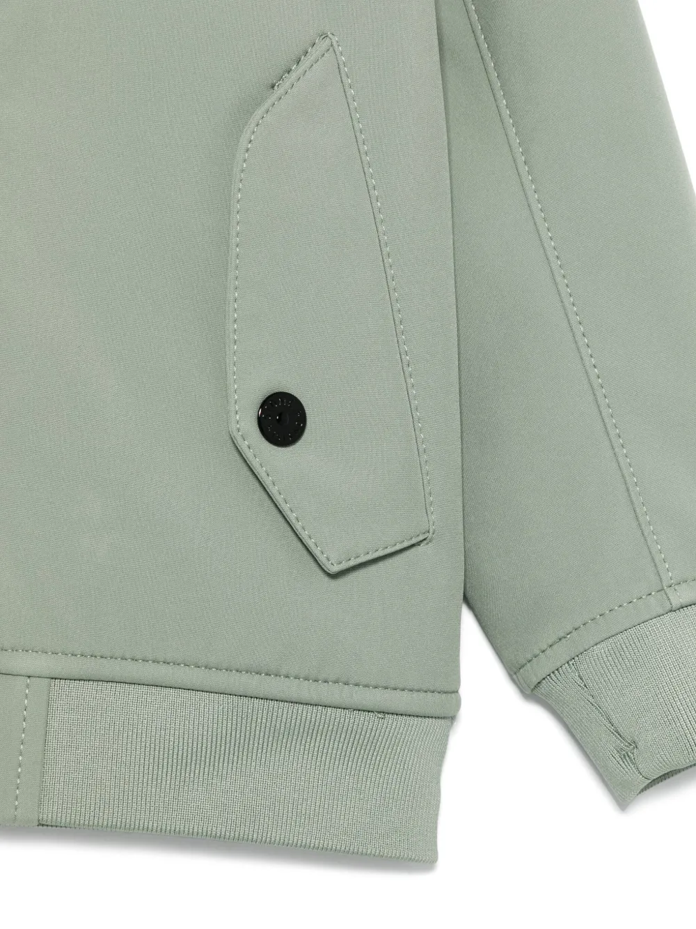 Stone Island Junior Jack met Compass-logopatch Groen