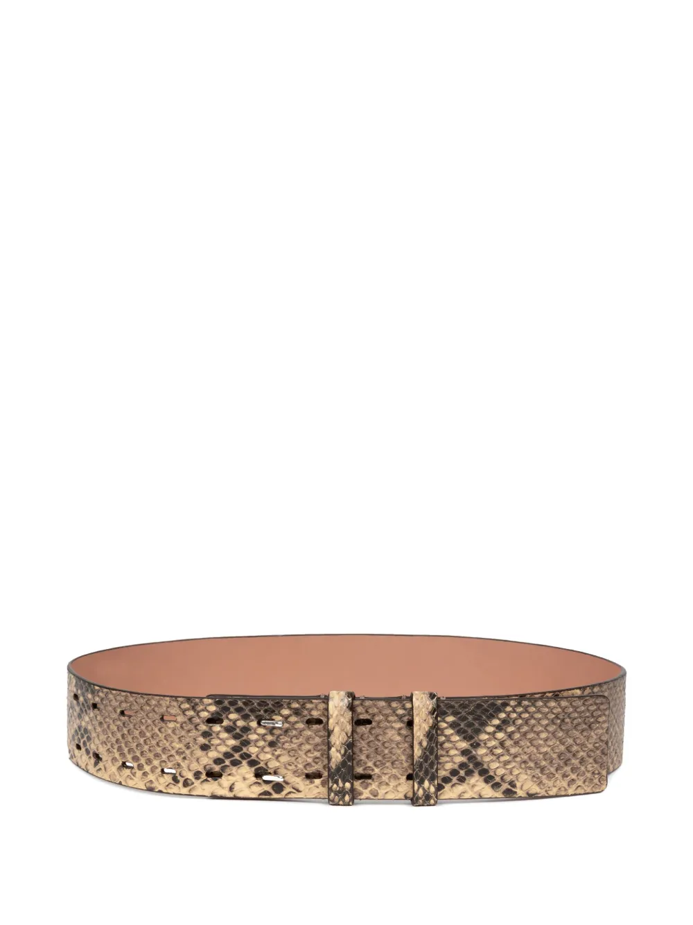 snakeskin belt