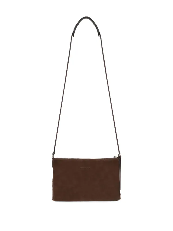 DRIES VAN NOTEN☆スエードトートバッグ ショルダーバッグ DRIES VAN NOTEN スエード ショルダーバッグ | ブラウン