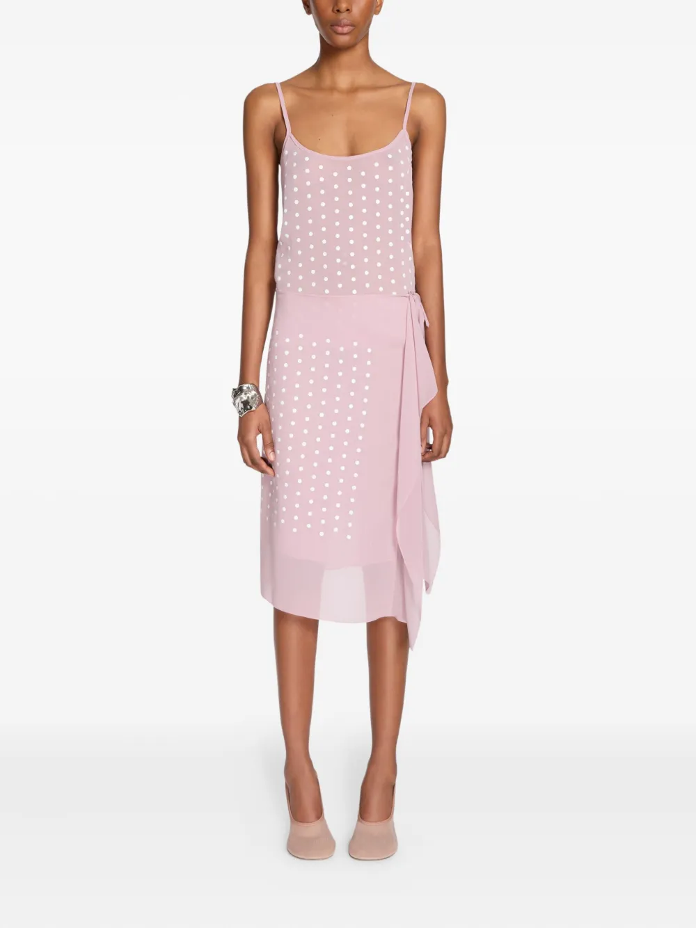 DRIES VAN NOTEN Tok met gedrapeerd detail - Roze