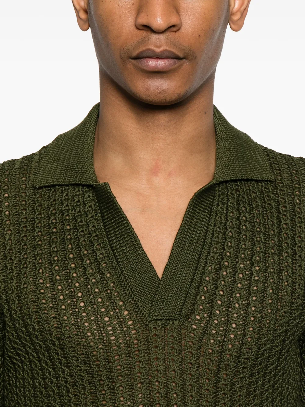 Tagliatore Asher T-shirt Groen