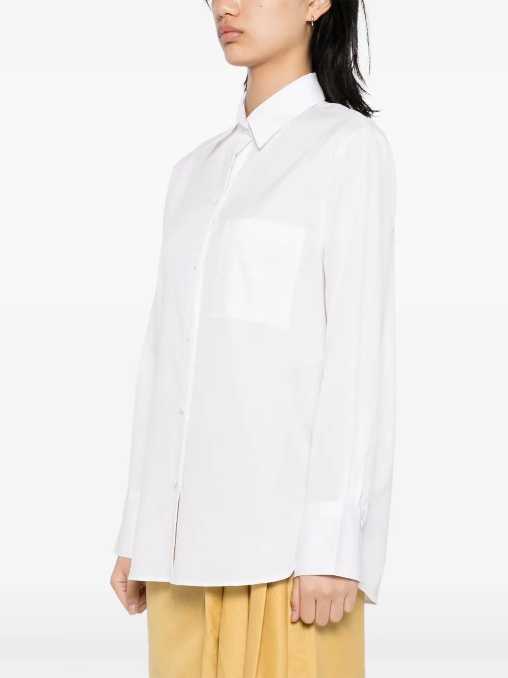 Vince Ruimvallende blouse Wit