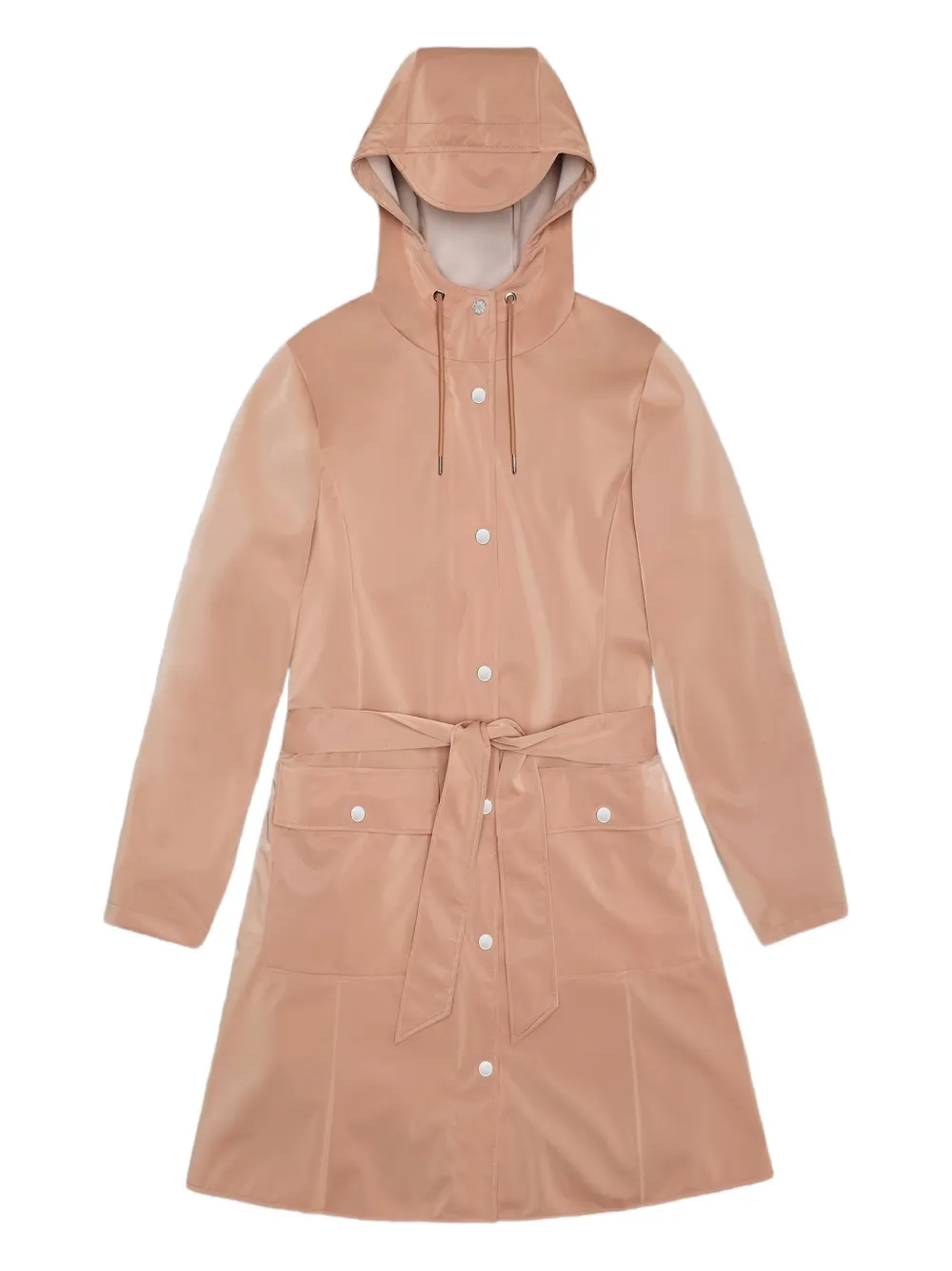 Rains hooded trench coat - ピンク Rains hooded trench coat - ピンク