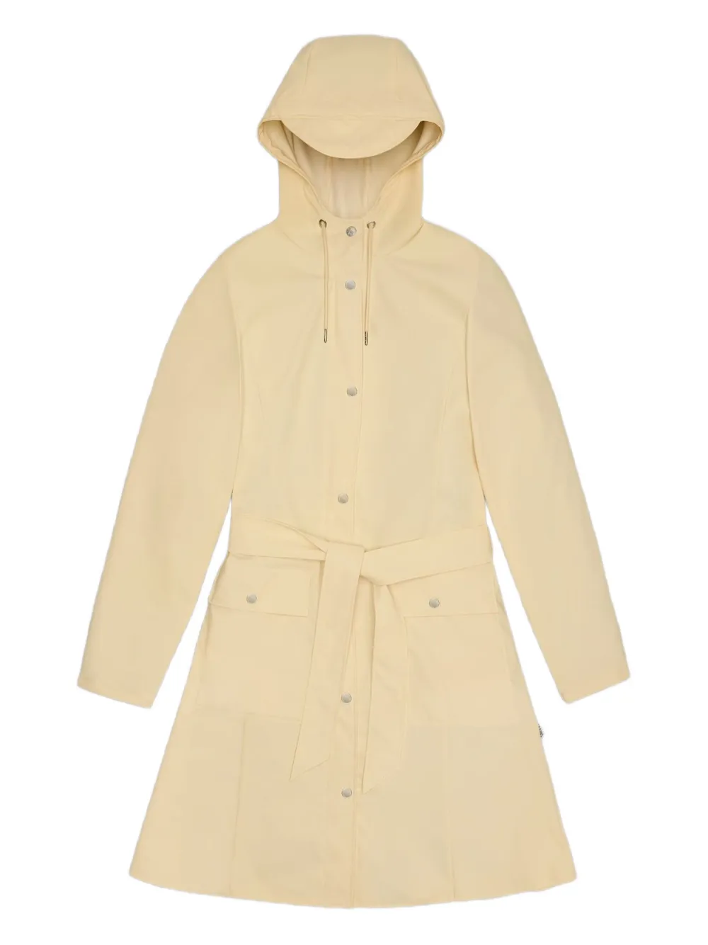 Rains hooded trench coat - イエロー Rains hooded trench coat - イエロー