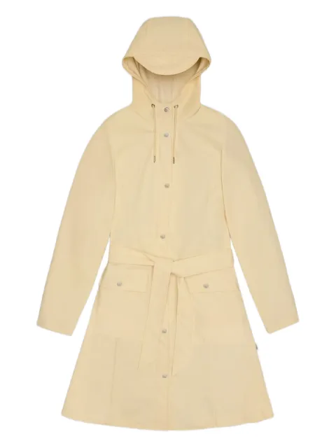 Rains hooded trench coat