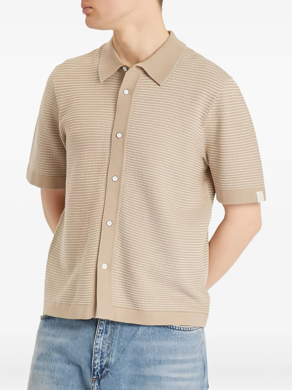  Rag & Bone Button Short-sleeve Shirt - Neutrals 