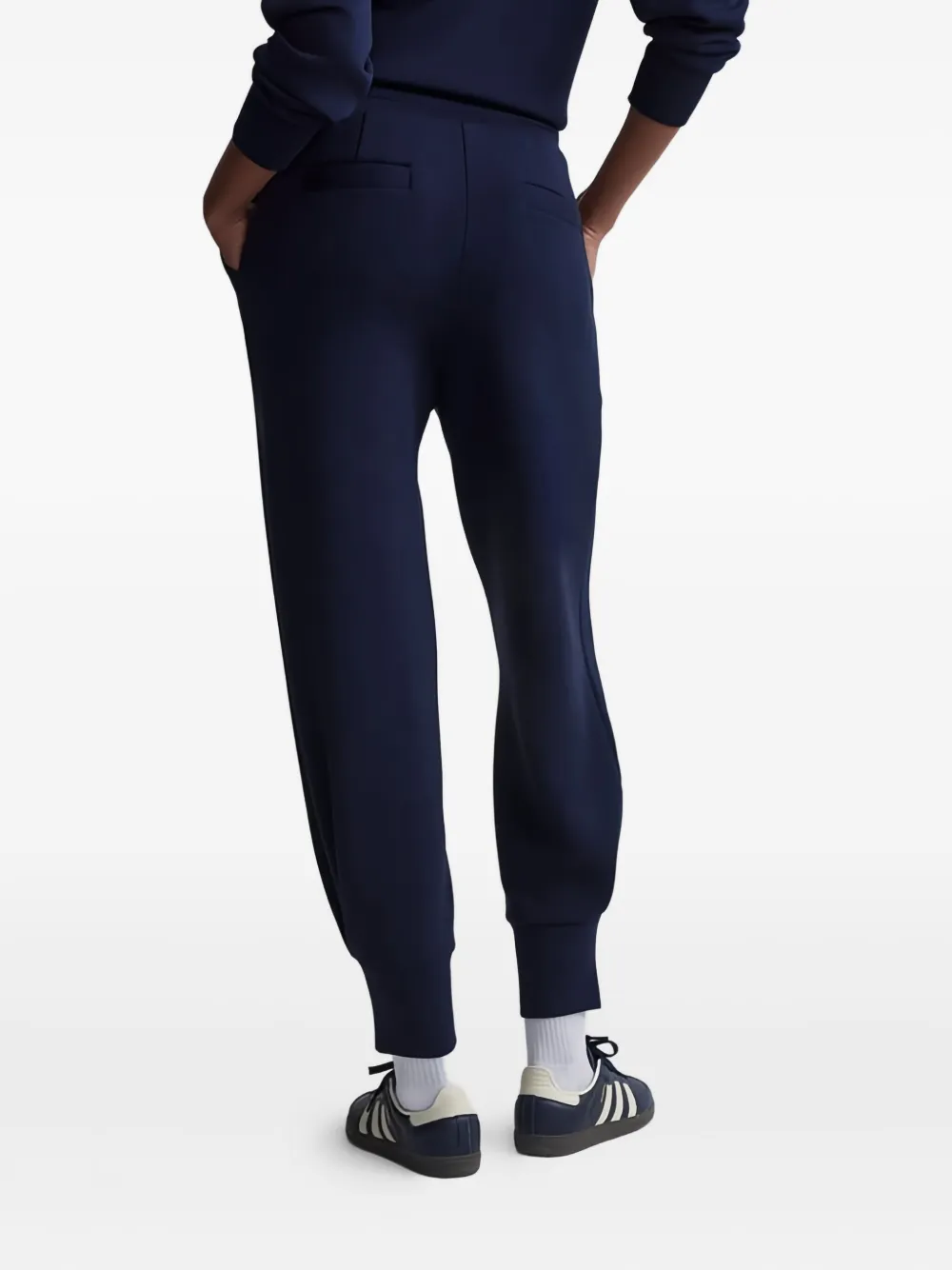 Varley Elasticated-cuff Track Pants In Blue