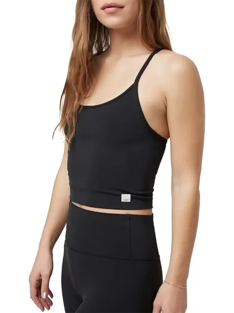 VUORI cross-back cropped tank