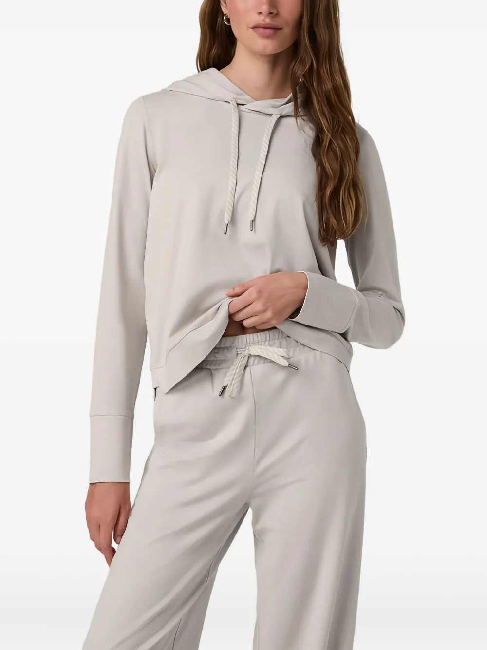 VUORI drawstring hoodie | Grey | Image 1