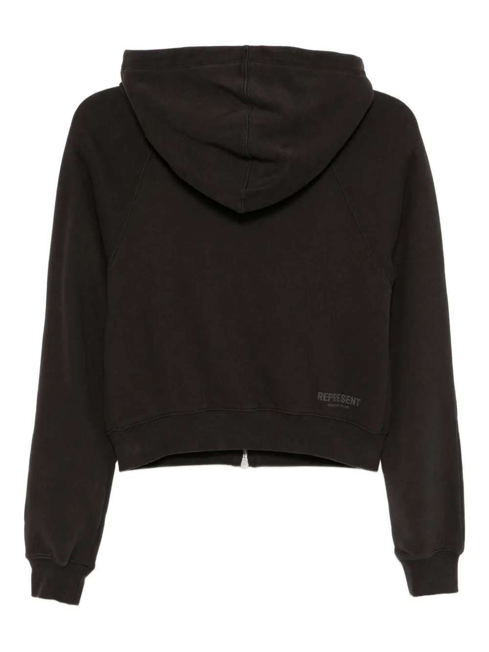 Represent Owners Club zipped hoodie Zwart