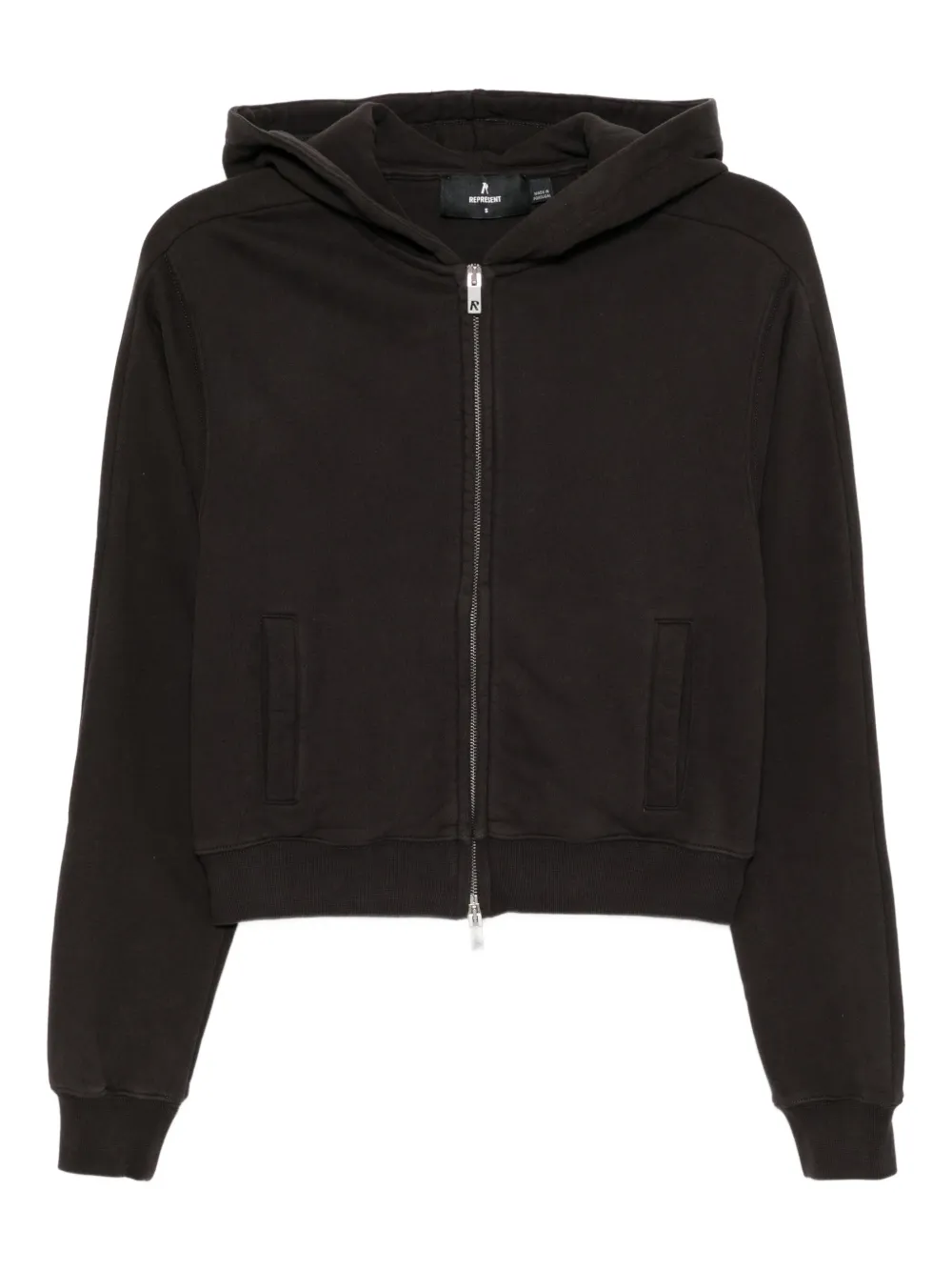 Represent Owners Club hoodie met rits Zwart