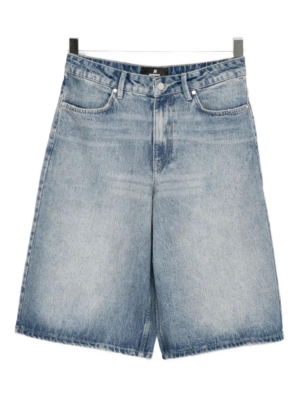 Represent SH denim bermuda shorts Blauw