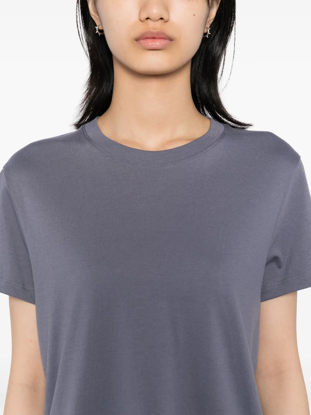 Vince T-shirt met ronde hals Blauw