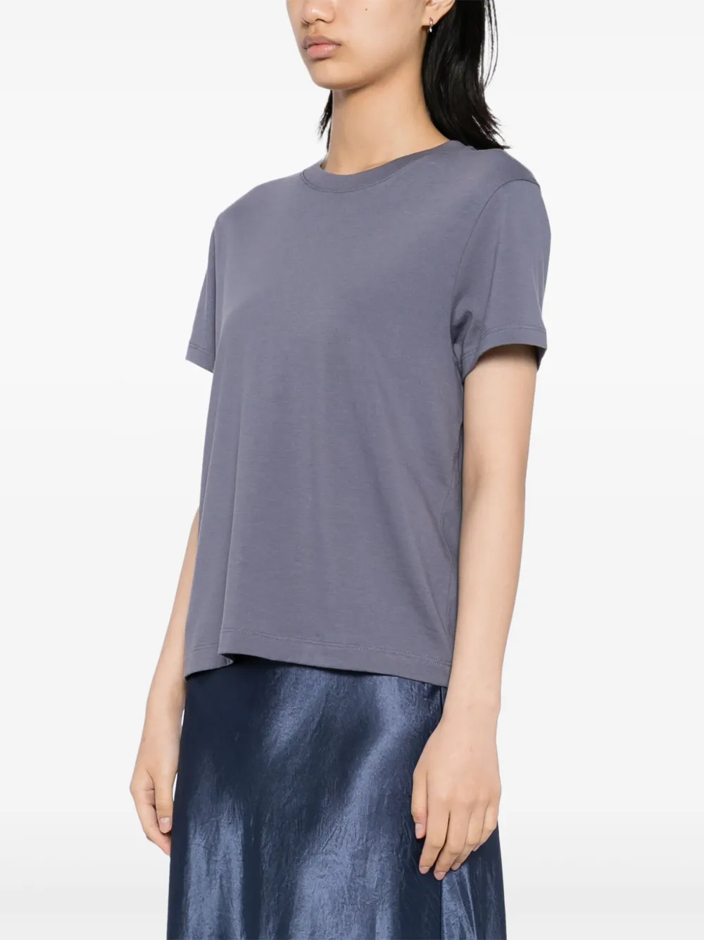 Vince T-shirt met ronde hals Blauw