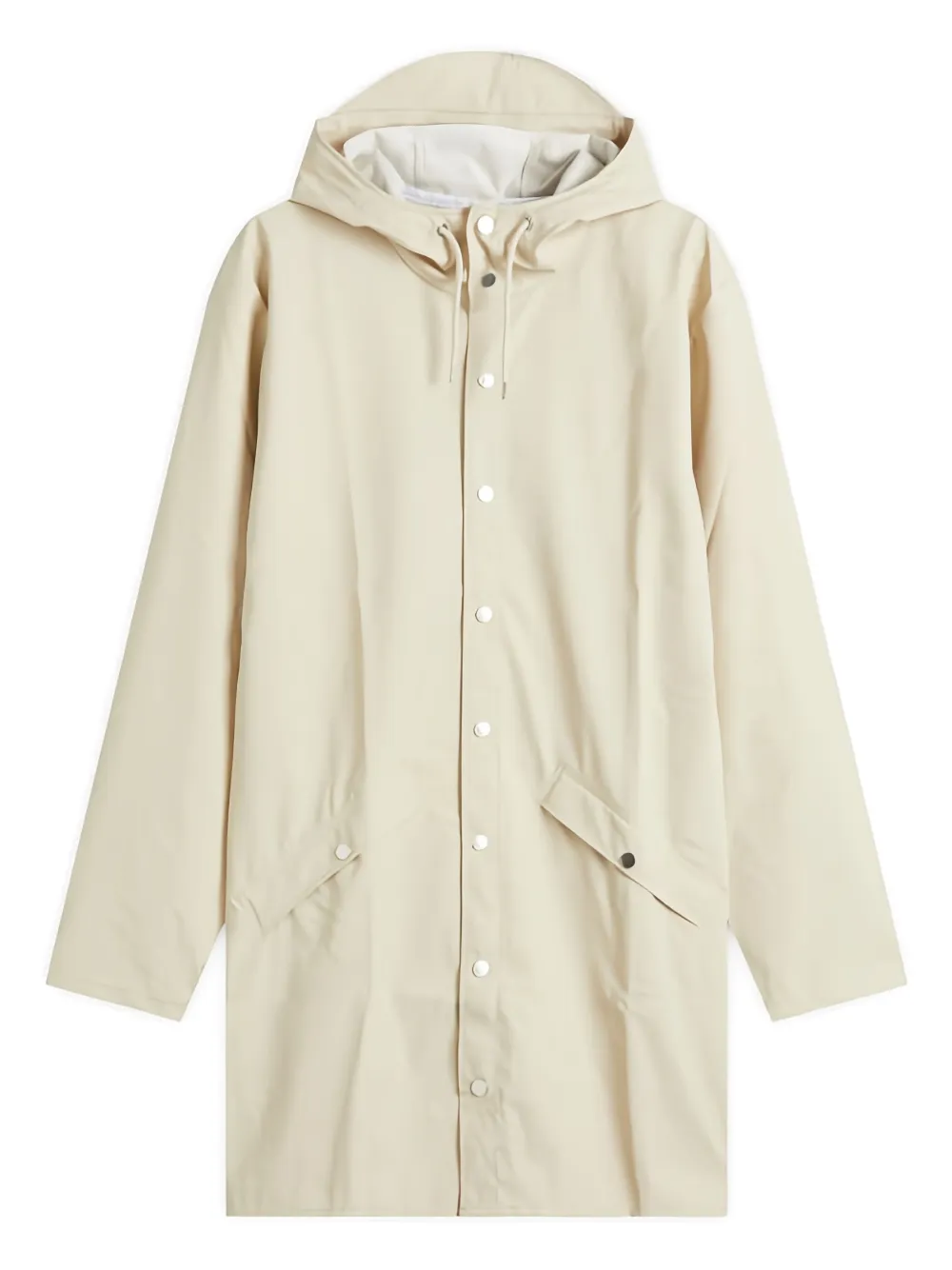 Rains フーデッド トレンチコート In Neutral