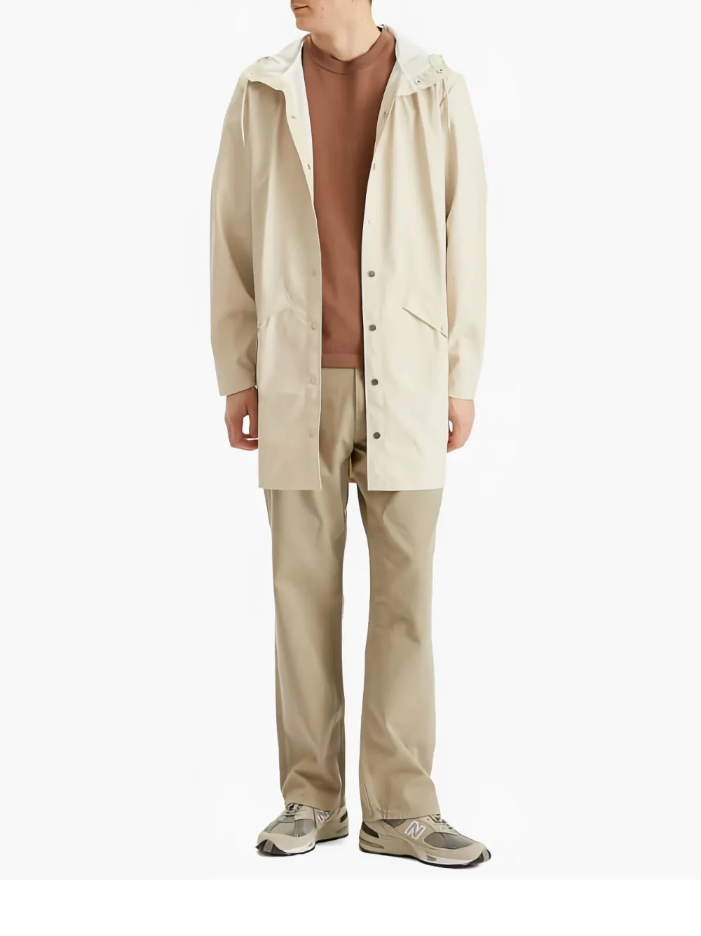 Rains hooded trench coat | Trench Coats & Raincoats | Image 2