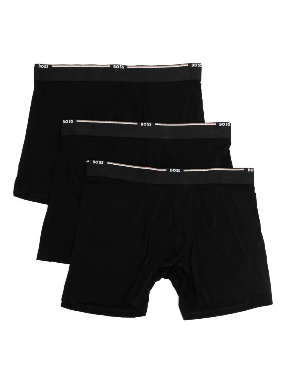 BOSS logo boxers (set of three) | Black | Image 1