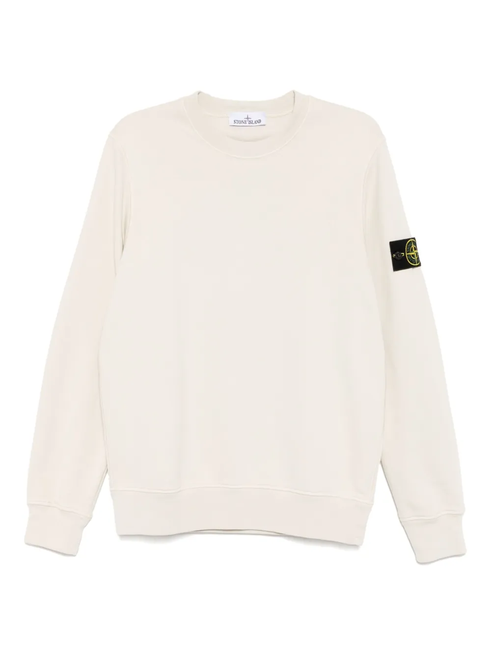 Stone Island sudadera con distintivo | neutro | Image 1
