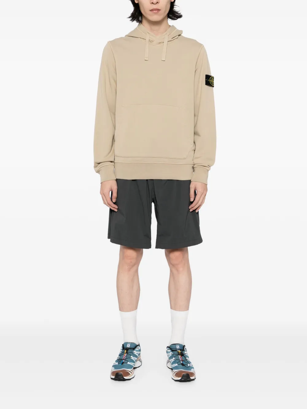 Stone Island badge-dyed hoodie | Hoodies | Image 2