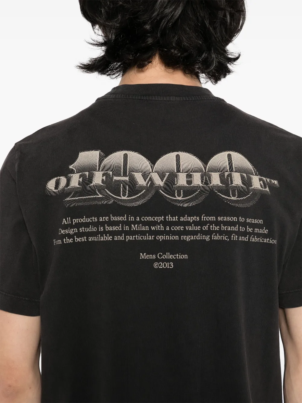 Off-White Martyrdom T-shirt Grijs