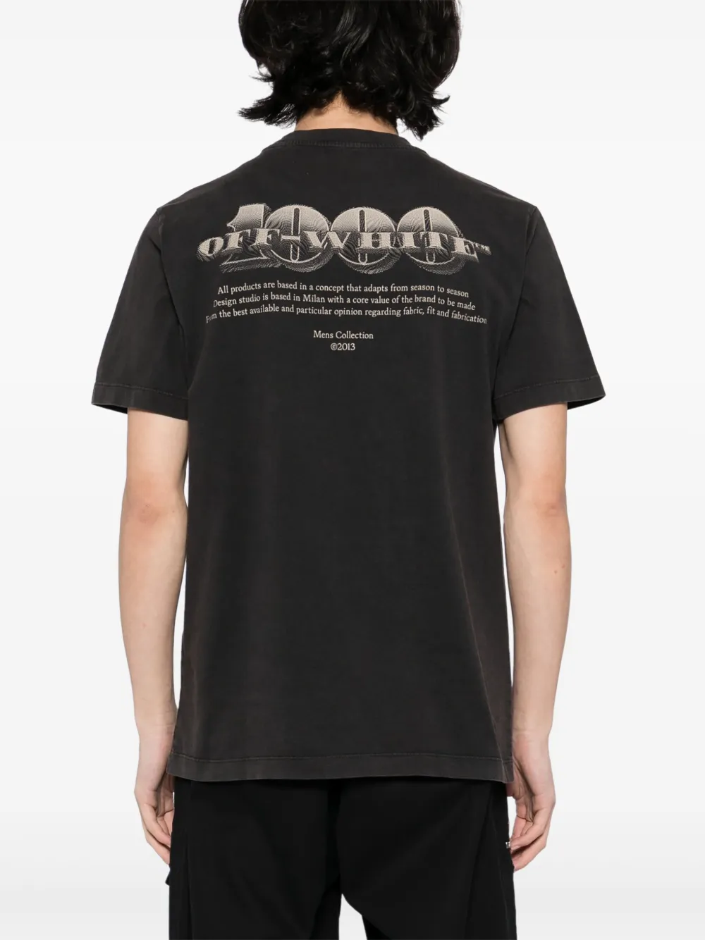 Off-White Martyrdom T-shirt Grijs
