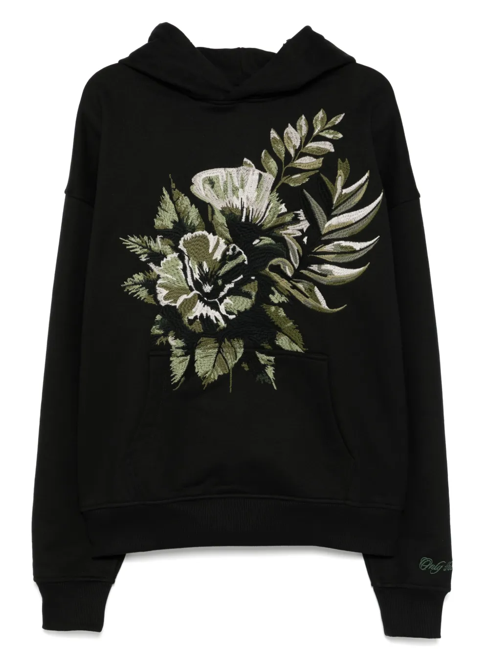 Only the Blind Botanical hoodie | Black | Image 1