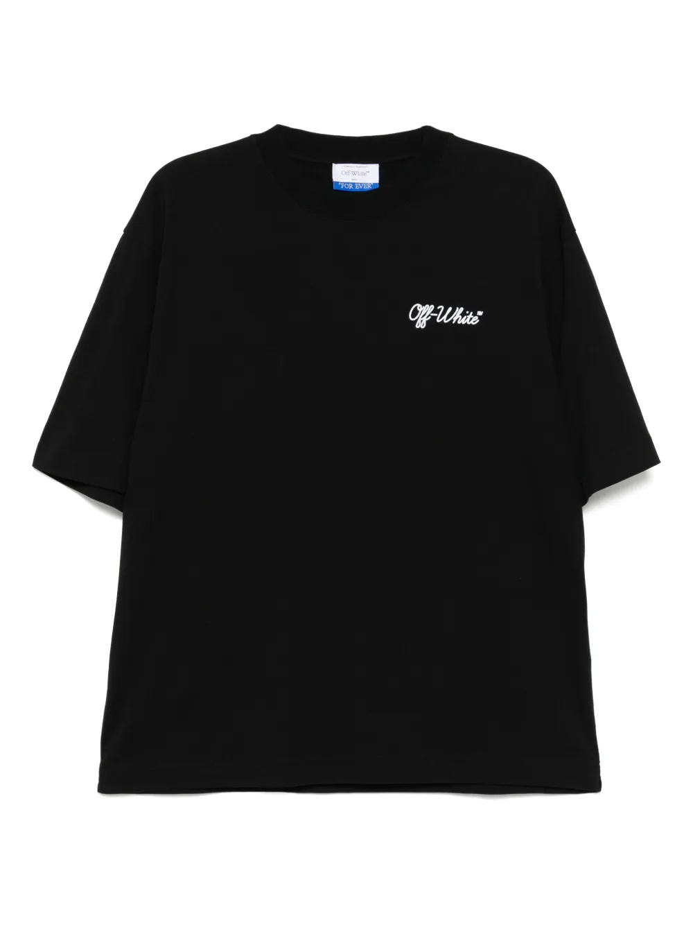 Off-White Script Skate T-shirt Zwart