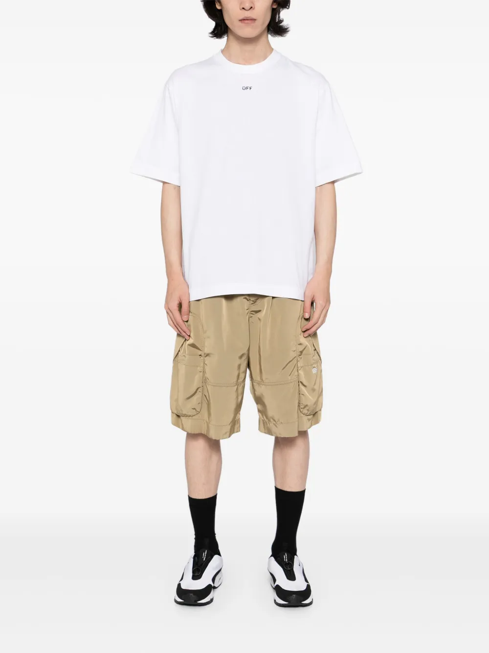 Off-White Vibe Arrow Skate T-shirt - Wit