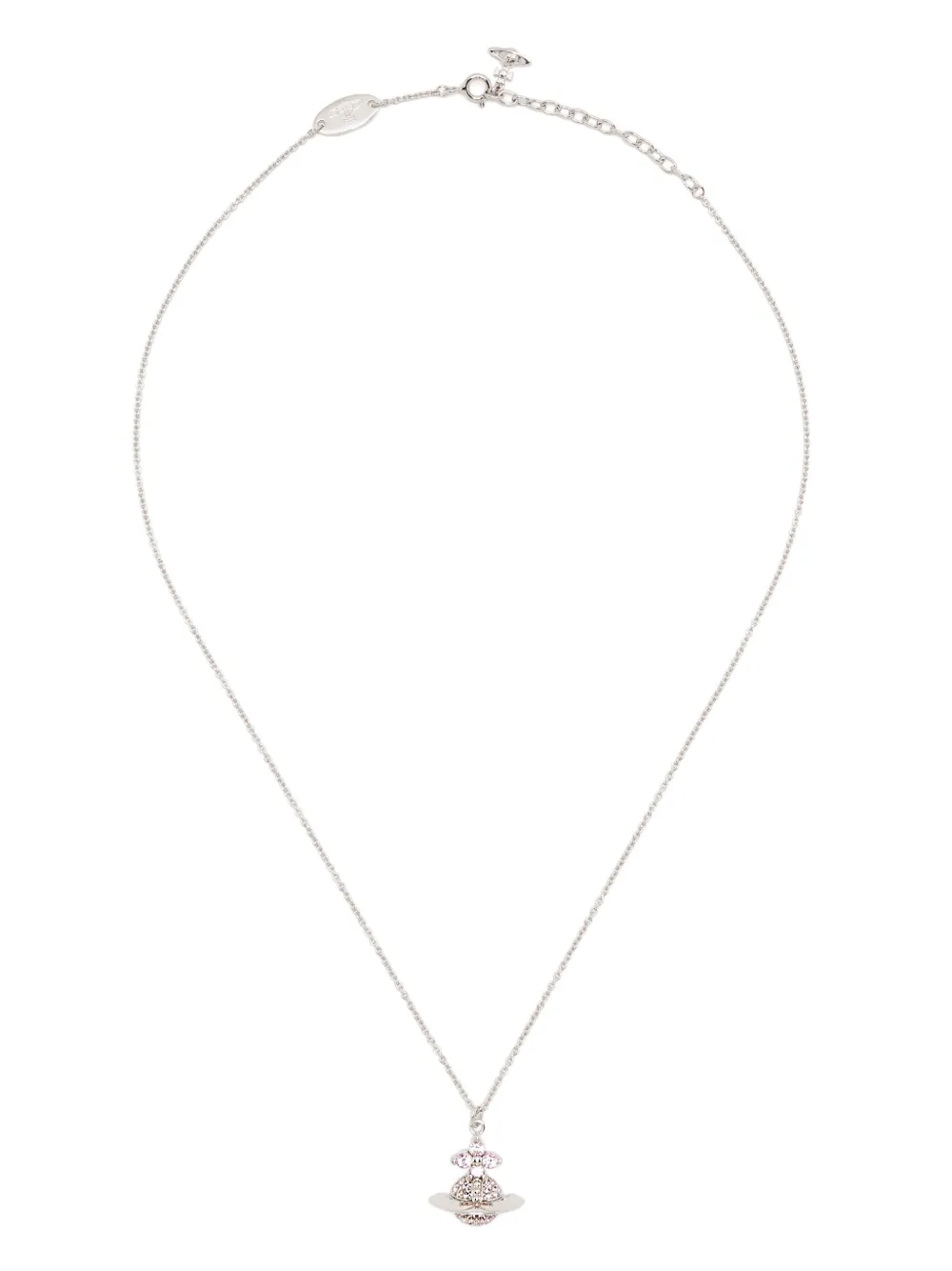 Vivienne Westwood Tiziana ペンダント ネックレス - シルバートーン Vivienne Westwood Tiziana ペンダント ネックレス - シルバートーン