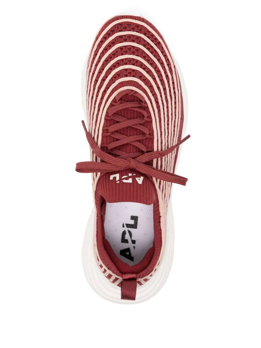 APL: ATHLETIC PROPULSION LABS TechLoom Zipline sneakers Red