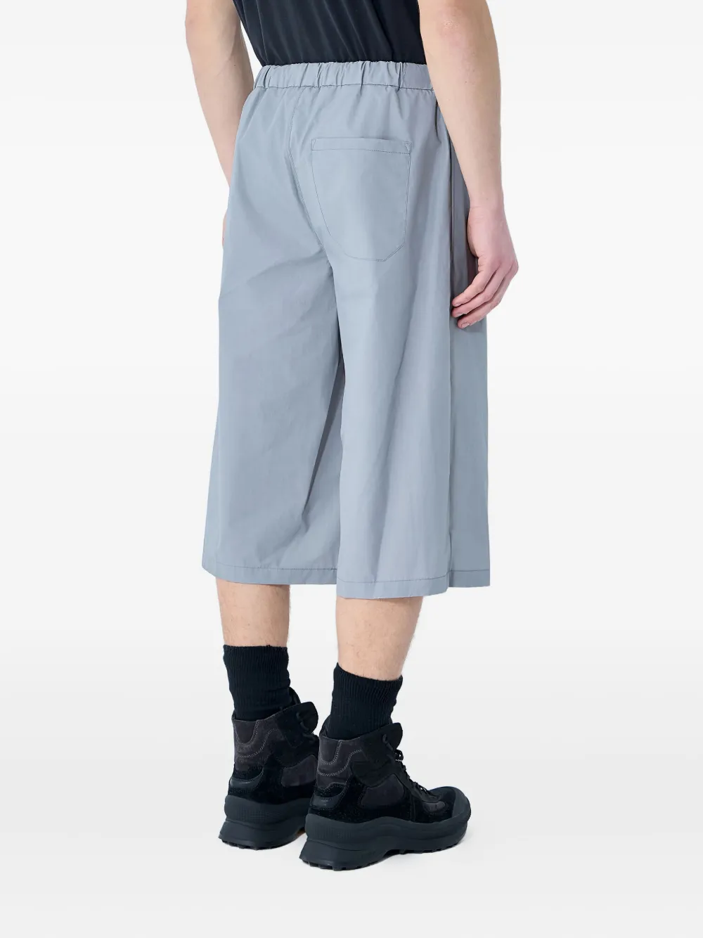 Rier Shorts met elastische tailleband Grijs