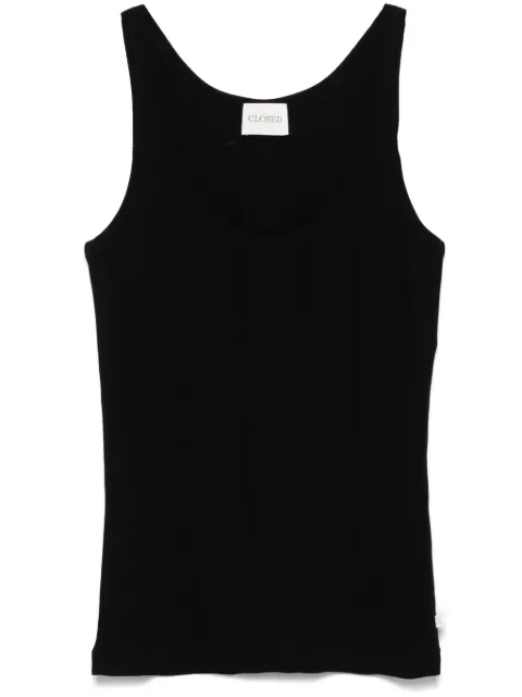 Closed cotton tank top