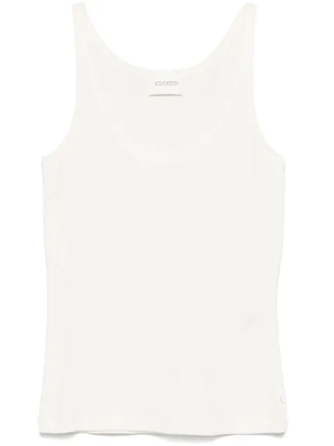 Closed cotton tank top