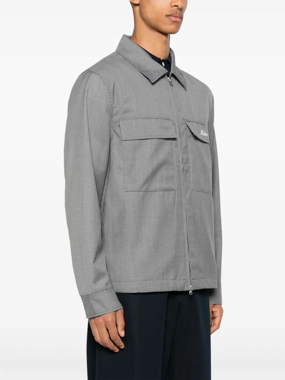 Kappa Robe Jacket In Gray