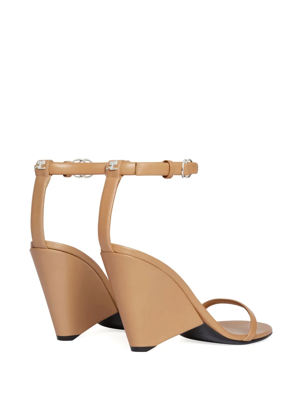 Courrèges Oblique sandals Brown