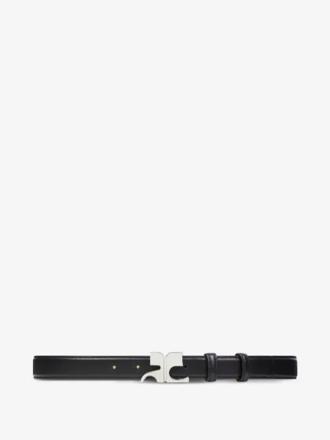 Courrèges logo-buckle belt
