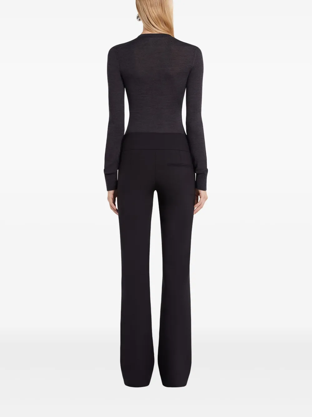 Courrèges Trui met gedraaid detail Grijs