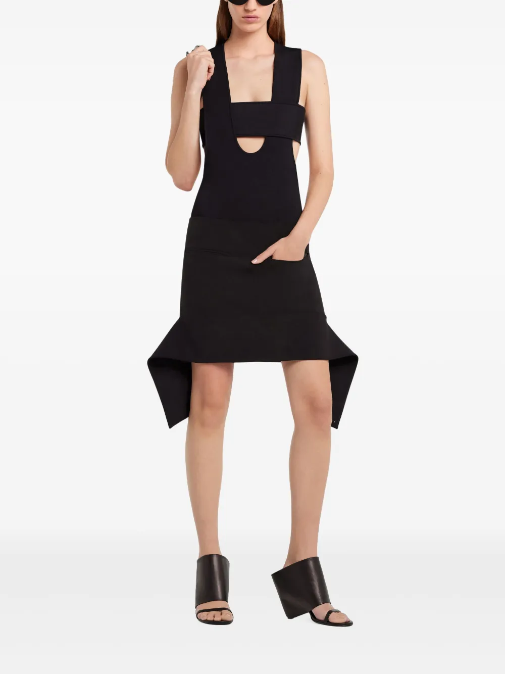 Courrèges Infinity body Zwart