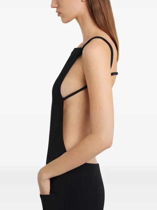 Courrèges Infinity Jumpsuit | Black | FARFETCH